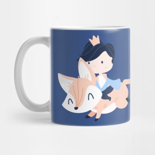 Little Prince and Fox Mug